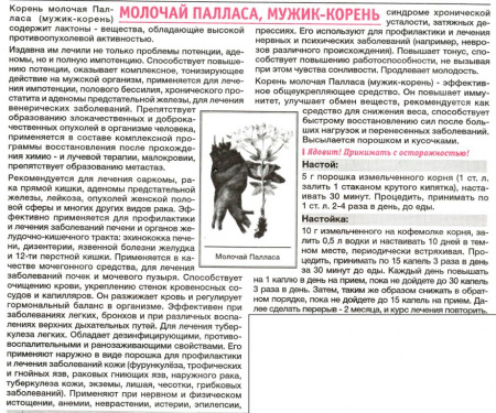 Молочай Палласа (мужик корень) 25г в Новосибирске